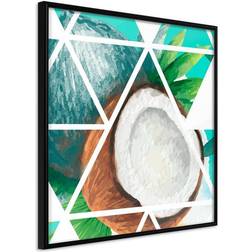 Arkiio Affisch Coconut (Square) [Poster] 30x30 Poster